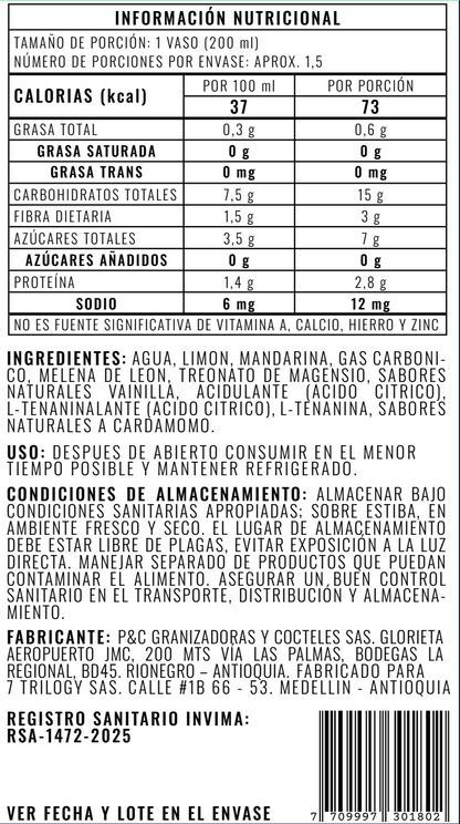 TRECE | MANDARINA - LIMÓN - CARDAMOMO